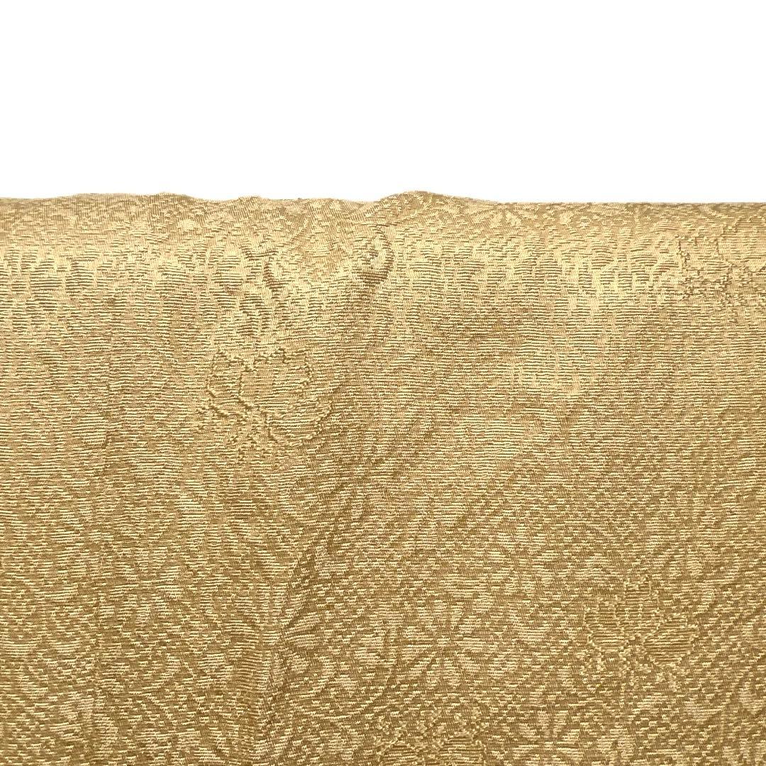 未着用 色無地 菊花 桐の花 パーティ お食事会 紋無し 着物 044a d