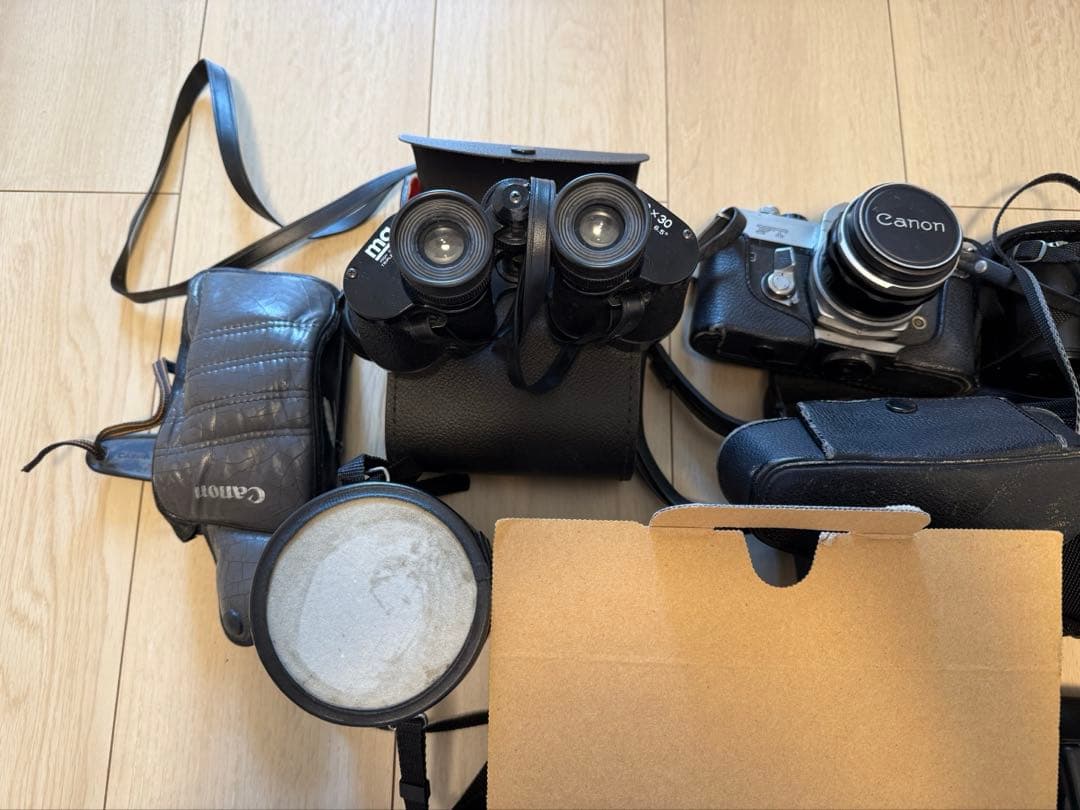 遺品整理 カメラセット