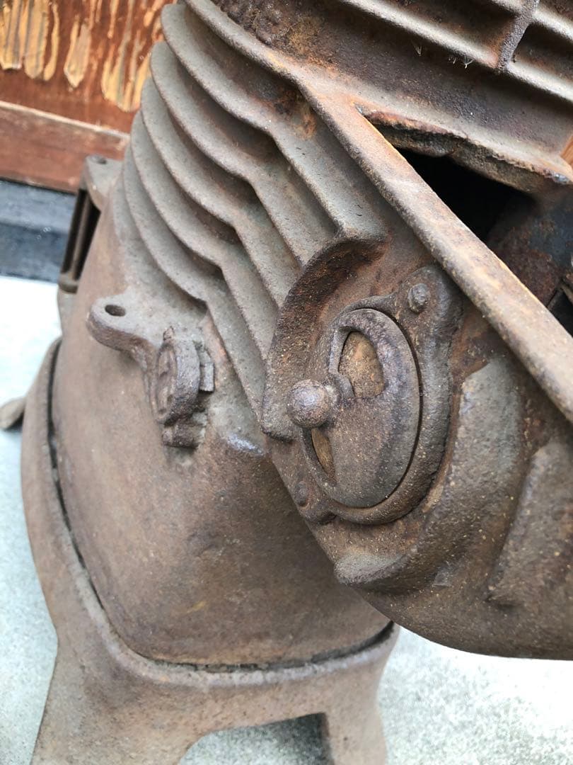 ヤクシン 石炭 薪 ストーブ レトロ YAKUSHIN - メルカリ