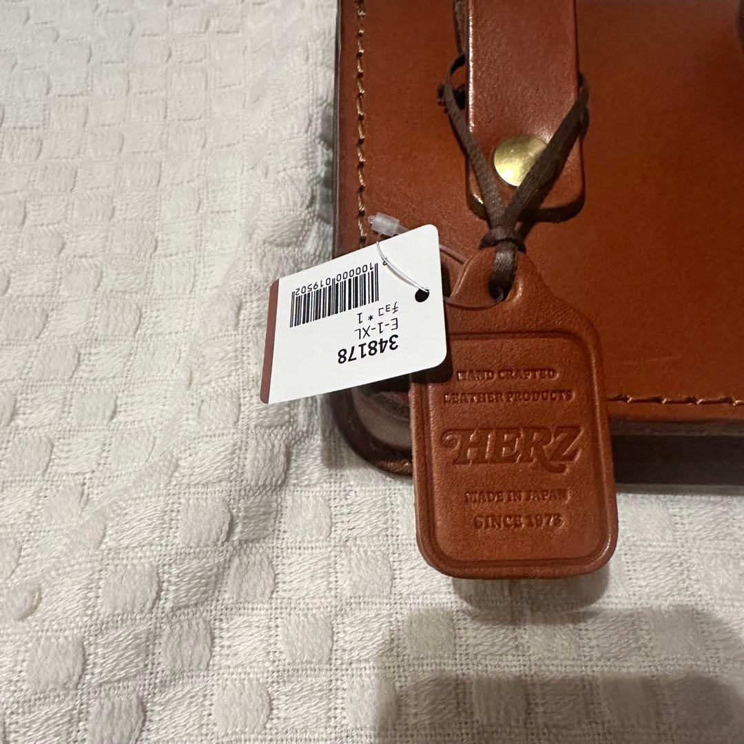 広瀬すずドラマ使用牛革HERZ ブラウンレザー ボディバッグ - メルカリ
