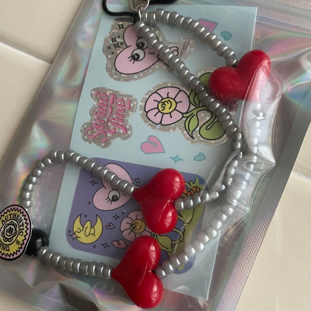 ストリングティングstring ting ハートストラップ 八木勇征 - メルカリ