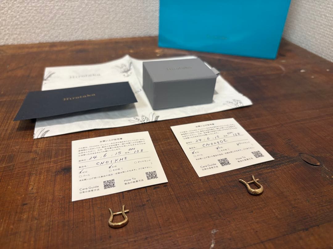 サ*マ様 Hirotaka (片耳用) CYGNUS ピアス S サイズ - メルカリ