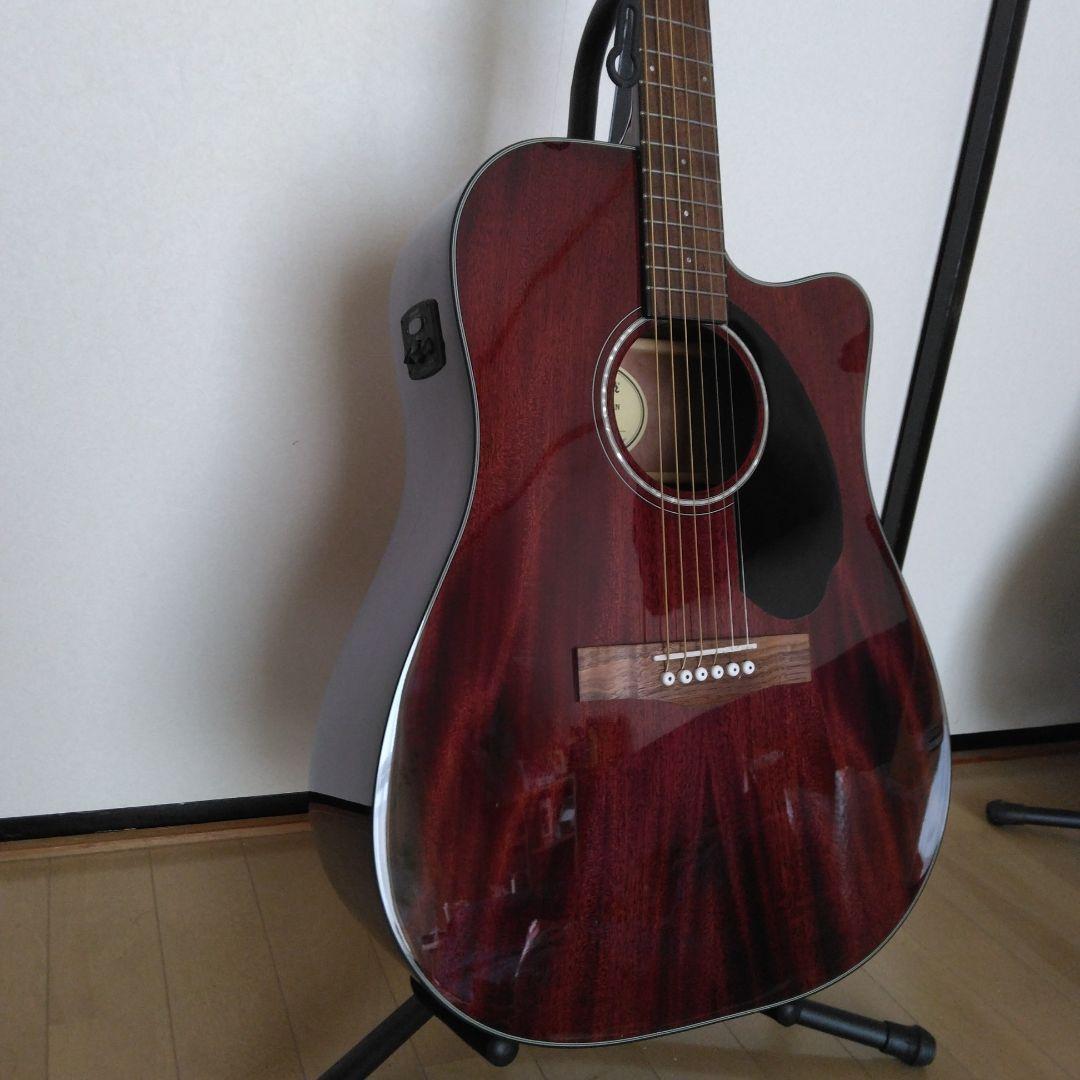 Fender　フェンダー　CD-60sce ALL mah エレアコ ギター Fender CD-60SCE Dreadnought All-Mahogany エレアコギター オール