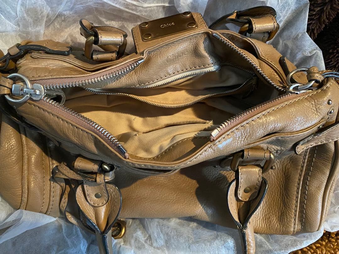 Chloe パディントン ベージュ レンタル] レディース クロエ パディントン CALF 2wayハンドバッグ 鍵