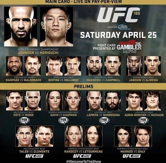 UFC186 全選手サイン入り ポスター 125枚限定 堀口恭司 RIZIN - メルカリ