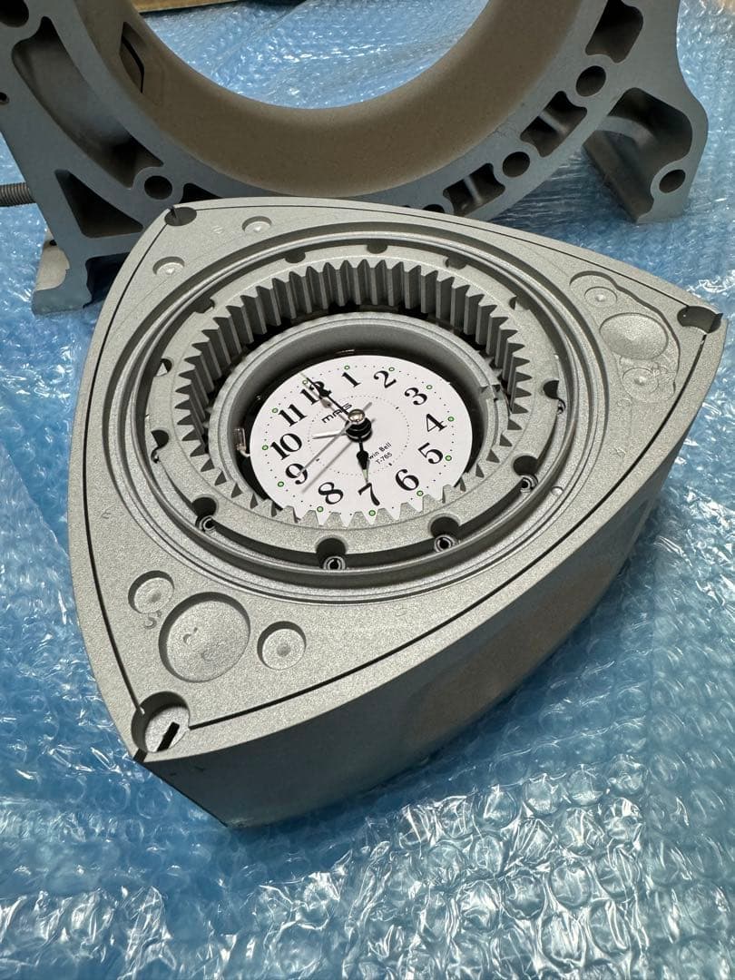 マツダ RX-7 ロータリーエンジン 13B 時計 置き時計 サビ処理 - メルカリ