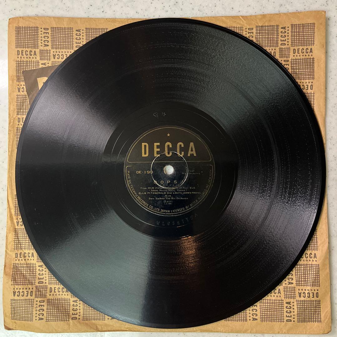 最希少‼︎! エラ ＆ ルイ デュエット‼︎!78rpm SP盤 蓄音機