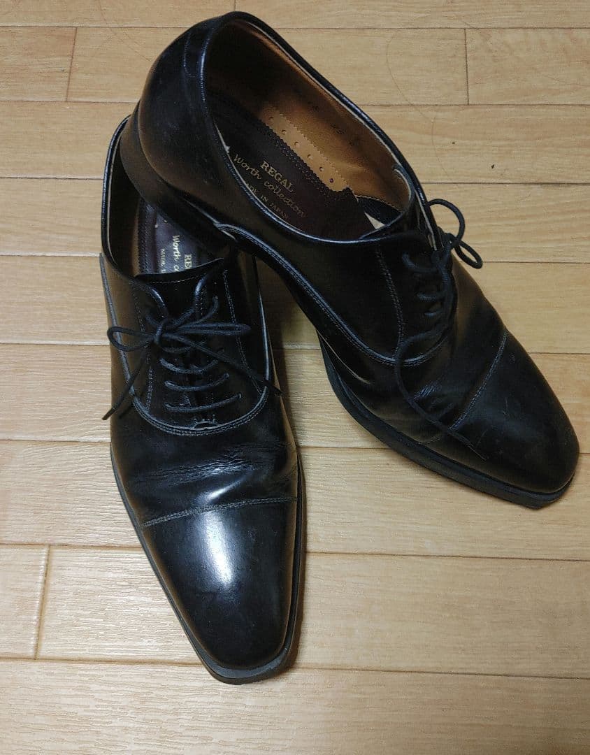 REGAL Worth collection ブラックドレスシューズ - メルカリ