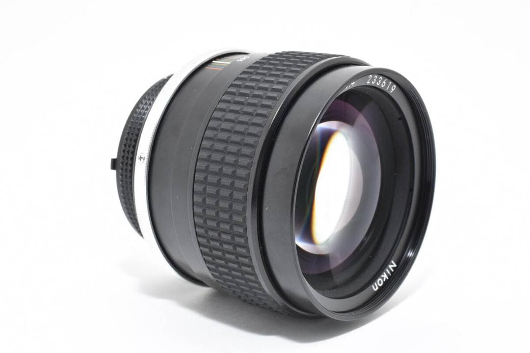 ★美品★Ai-S NIKKOR 85mm F1.4 現状品《前後キャップ付き！》