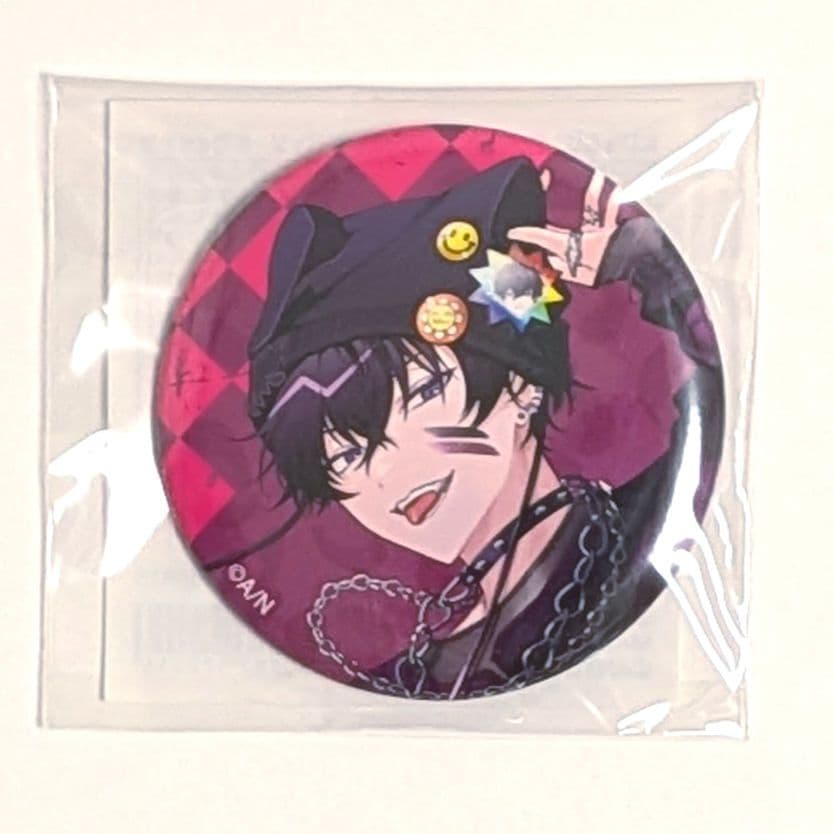 にじさんじ Oriens×iCouleur 佐伯イッテツ 缶バッジ コスメコラボ