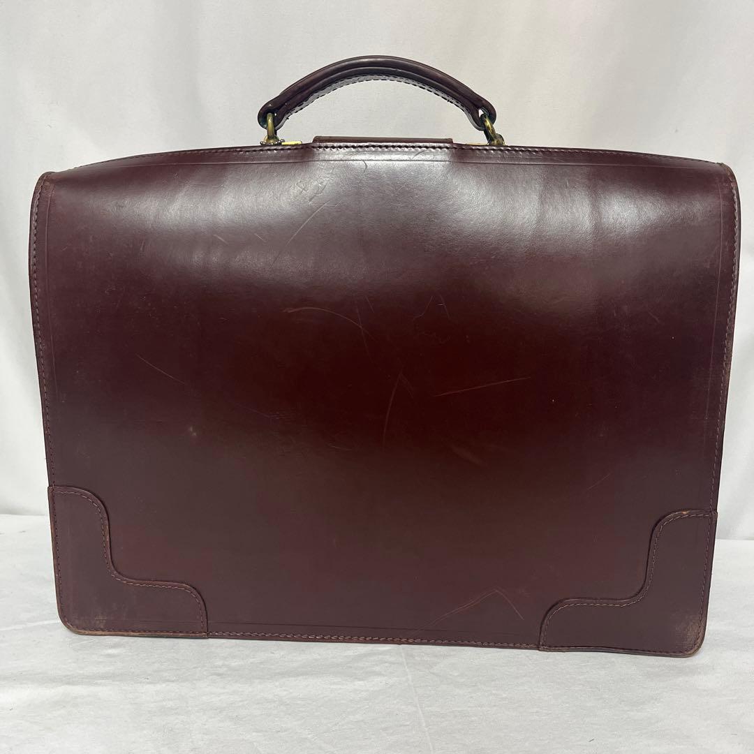 ホワイトハウスコックス 極上ブライドルレザー ダレスバッグ 廃盤品