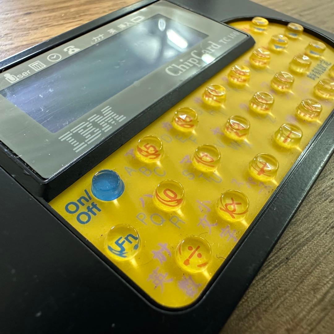IBM ChipCard TC-100（PCカード型簡易PDA） - メルカリ