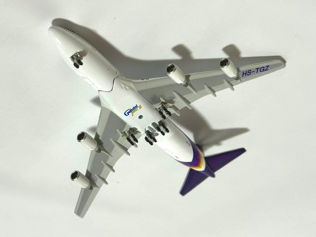 Gemini 1/400 B747-400 THAI タイ航空 - メルカリ