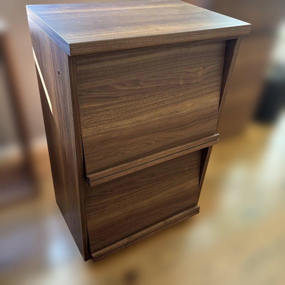 再再値下げ②大川家具 チェスト ウォールナット - メルカリ