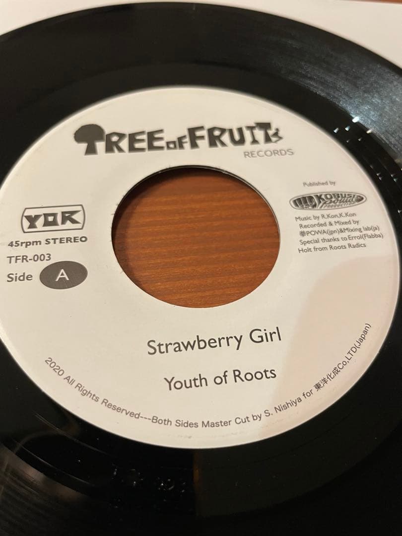 YOUTH OF ROOTS / Strawberry Girl 7インチ - メルカリ