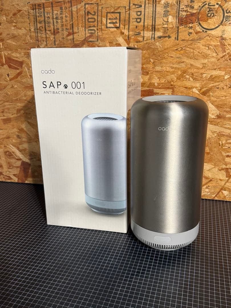 cado カドー 除菌脱臭機 SAP-001 除菌脱臭機 SAP(サップ) SILVER(シルバー) SAP-001 [適用畳数：10畳