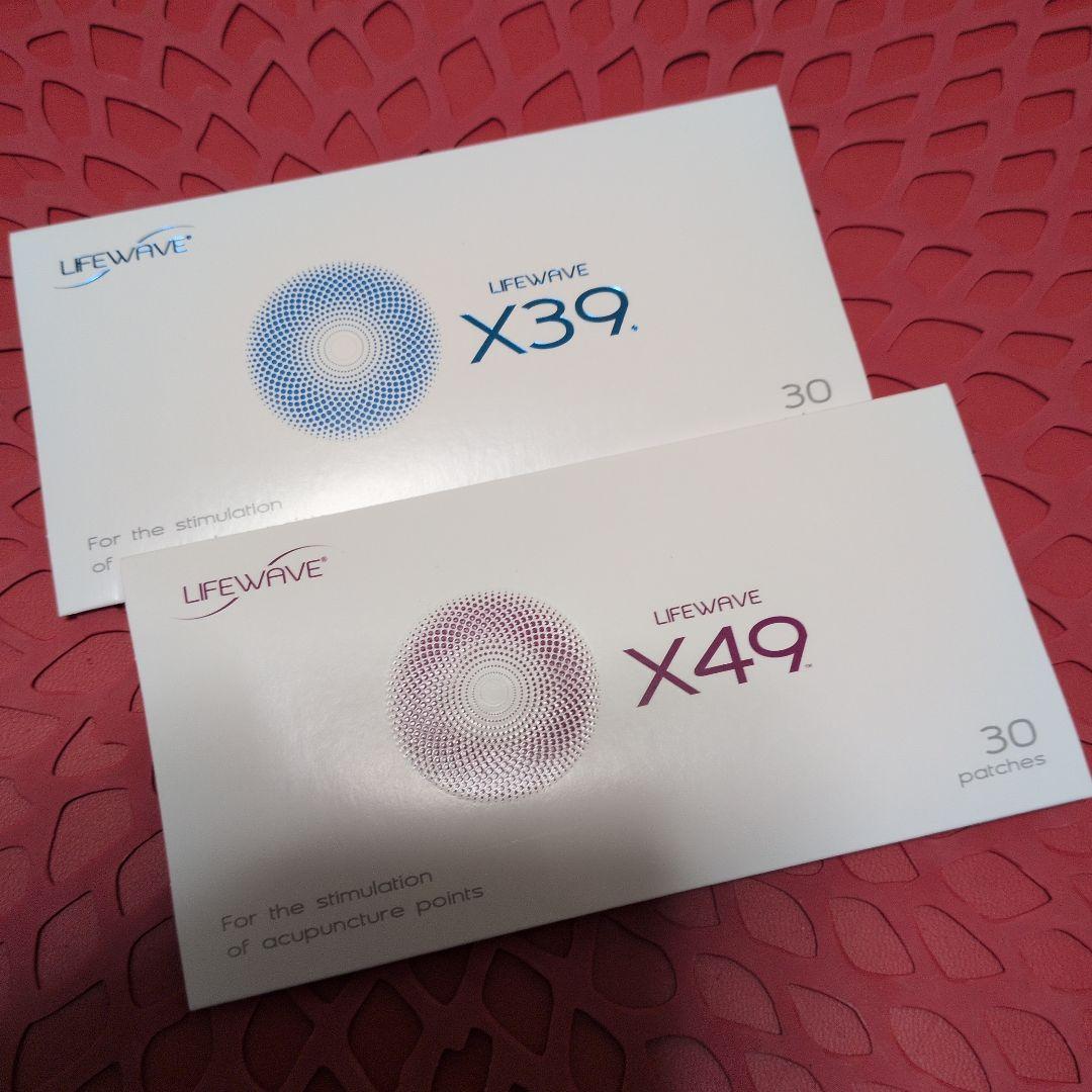 LIFEWAVE ライフウェーブX39＆X49 ライフウェーブ X39 パッチシール 30枚 説明書あり : セラフィーネット