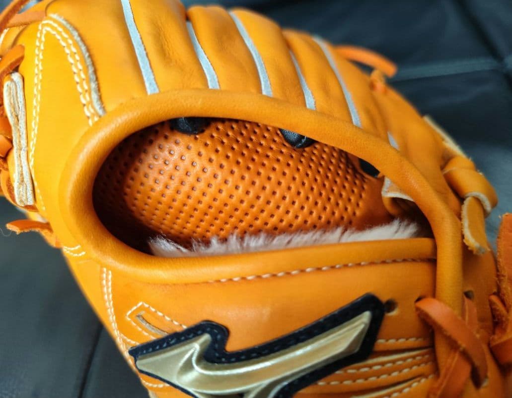 Mizuno GlobalEliteRG 少年軟式グローブ 左利き オレンジ オレンジ