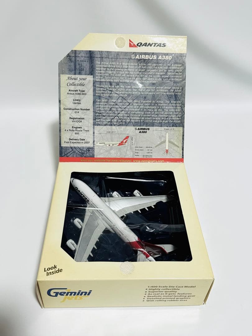 Gemini 1/400 QANTAS A380 カンタス航空 - メルカリ