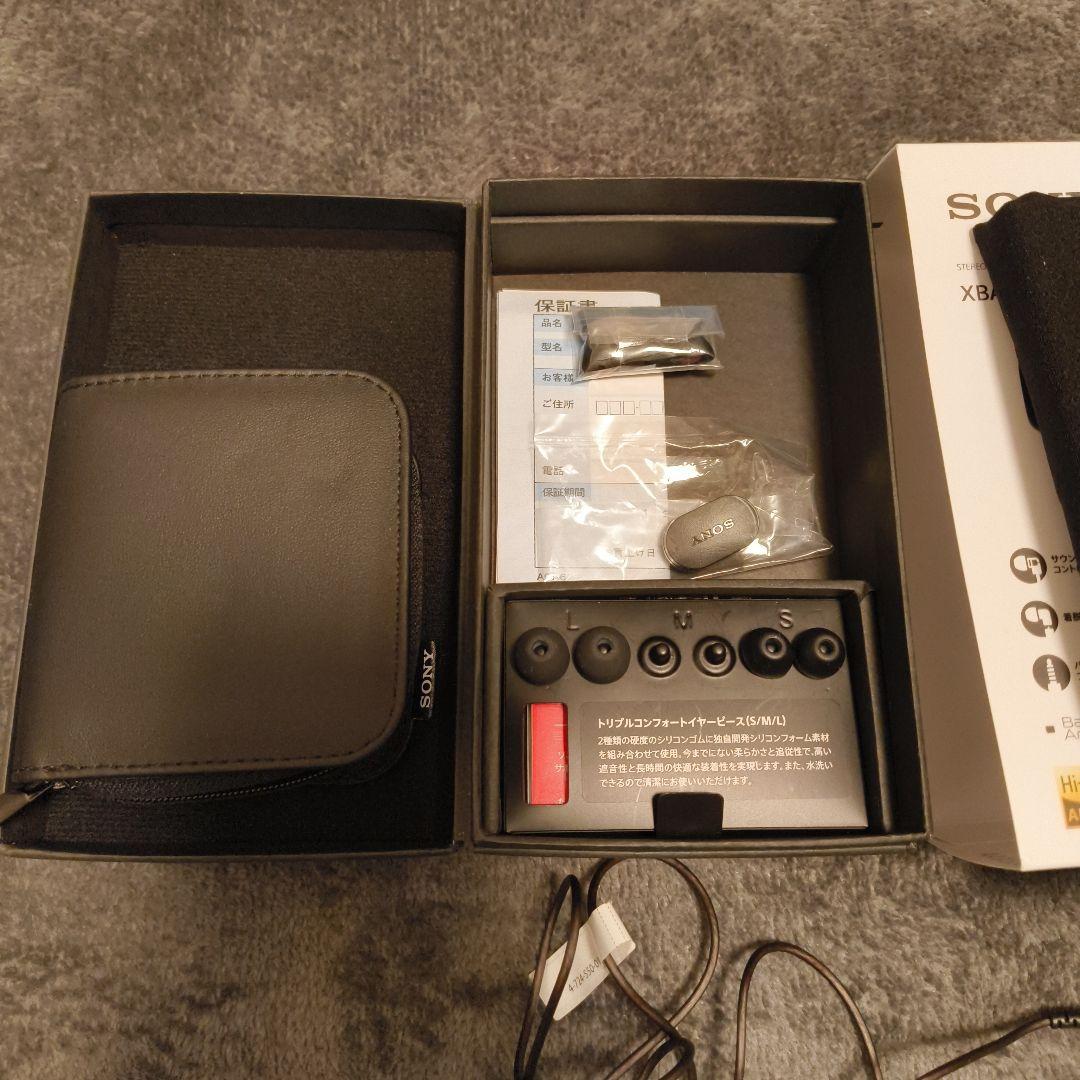 SONY XBA-N3BP 有線イヤホン - メルカリ