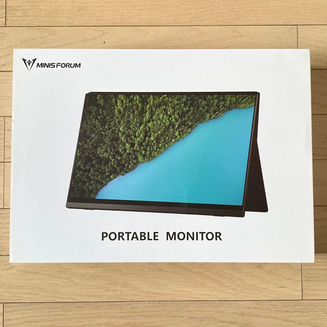 美品】超薄型モバイルモニター ミニスフオーラム 15.6インチ カバー