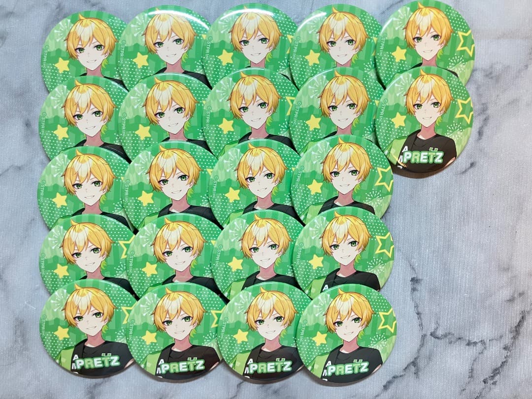 ぷりっつ 缶バッジ 武道館 2024 法被等身 AMPTAKxCOLORS AMPTAKxCOLORS ぷりっつ 法被 等身 缶バッチ