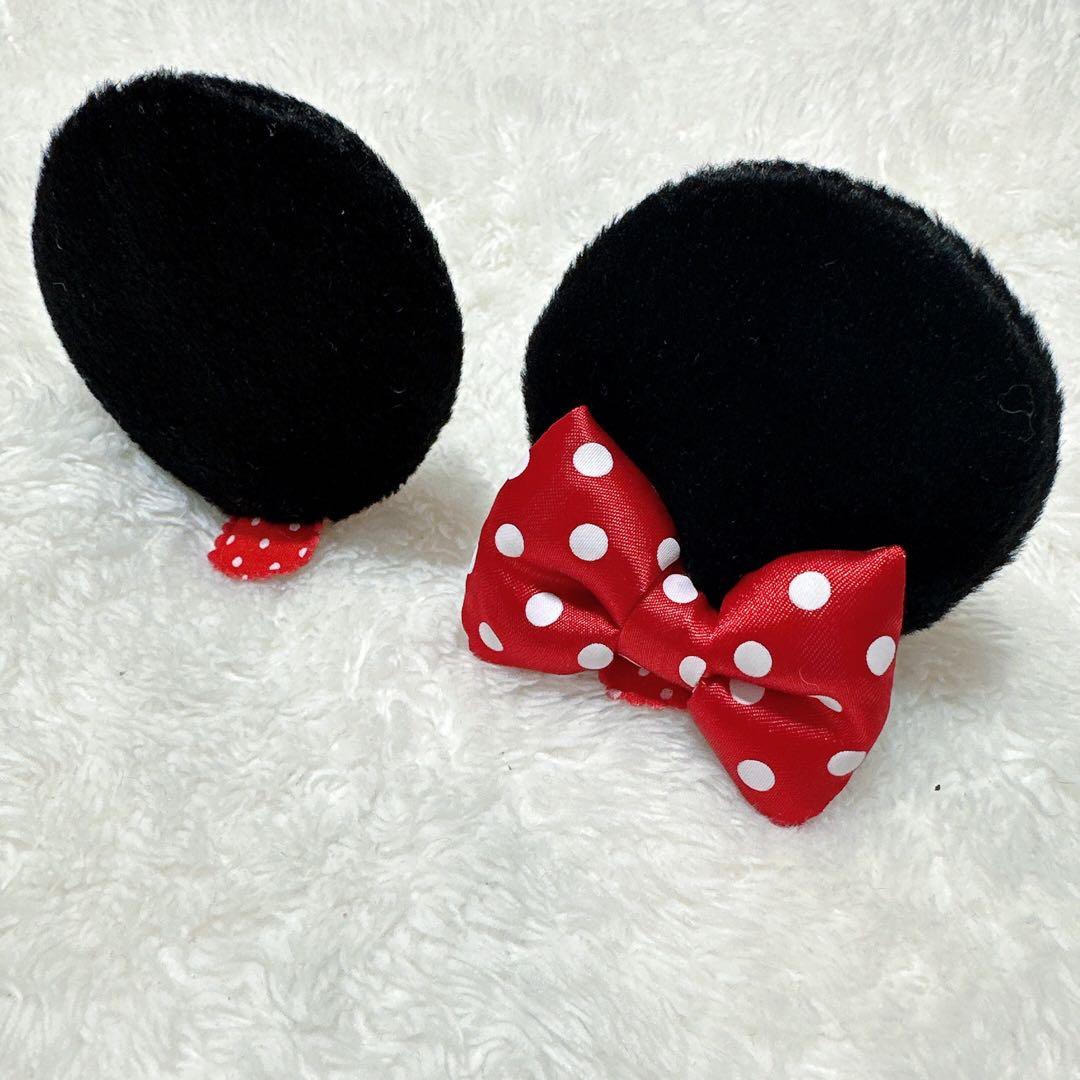 ディズニー ファンキャップマフラー プーさん ミニーちゃん ヘアピン