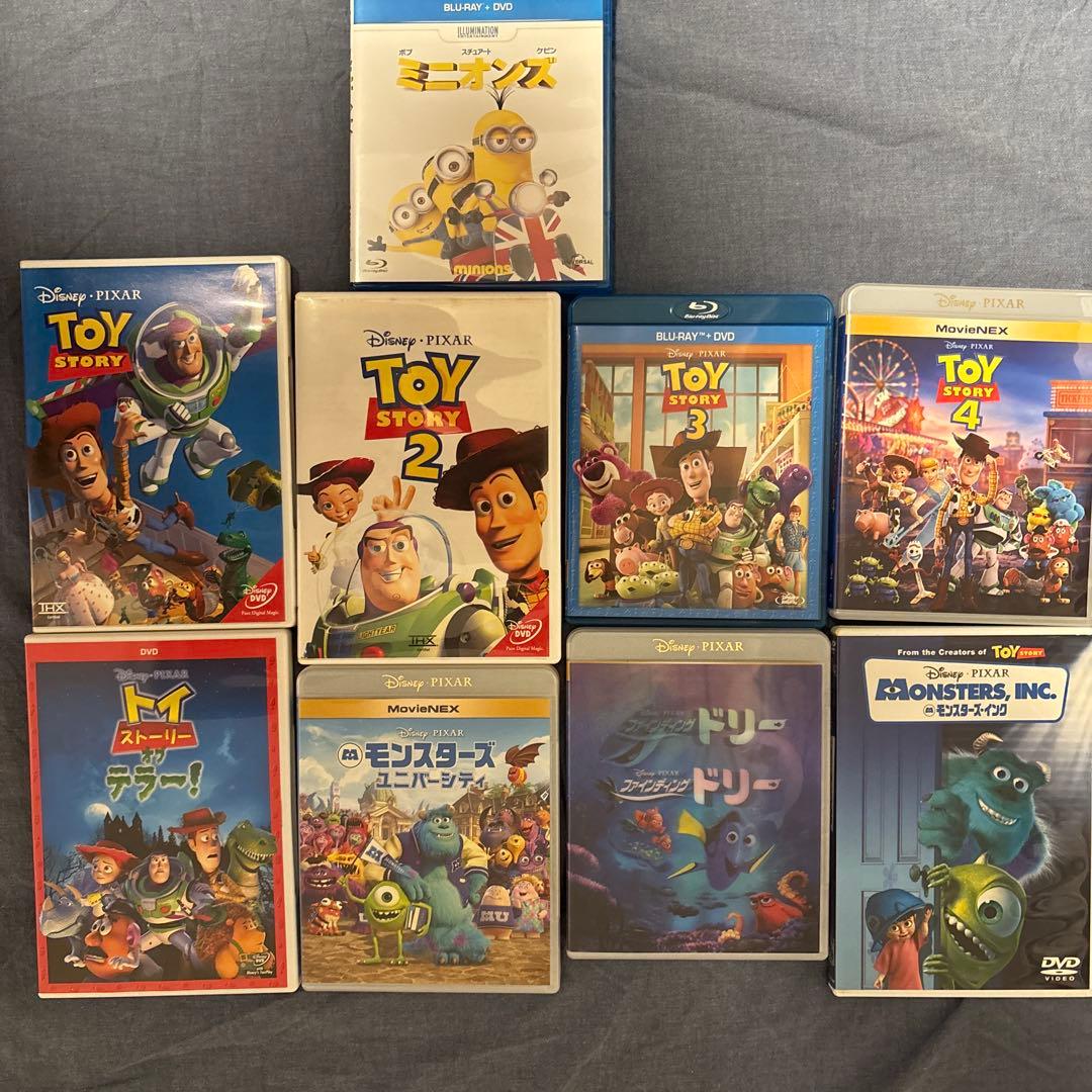 トイ・ストーリー DVDセット 1-4 + モンスターズ・インク ドリー他