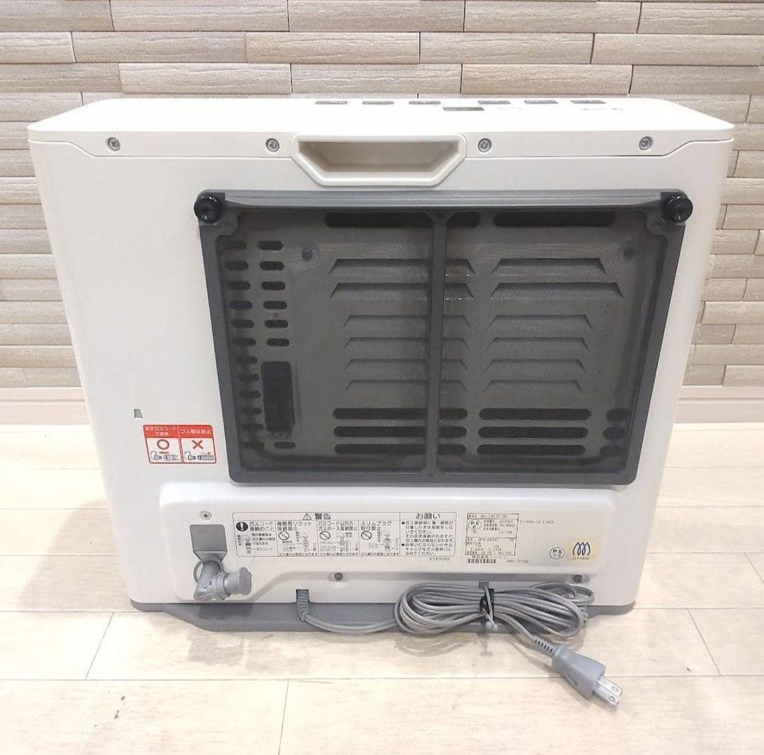 ホース 説明書付き ノーリツ ガスファンヒーター GFH-2404S - メルカリ