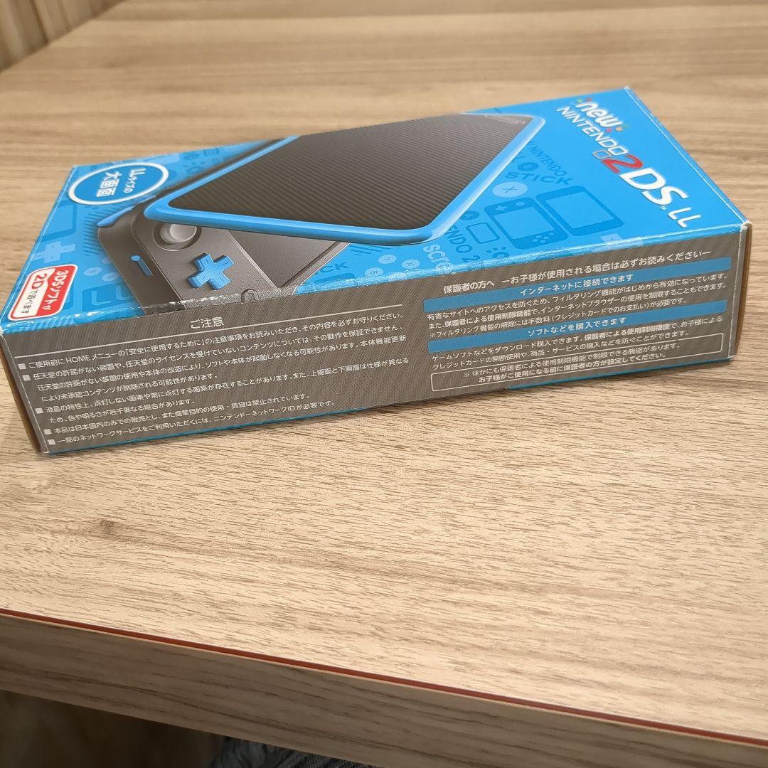 美品)Newニンテンドー 2DS LLブラック ×ターコイズ - メルカリ
