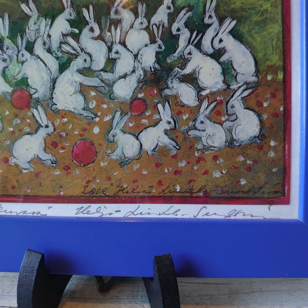 ヘルヤ・リウッコ・スンドストロム 直筆サイン入り 額装済みポストカード