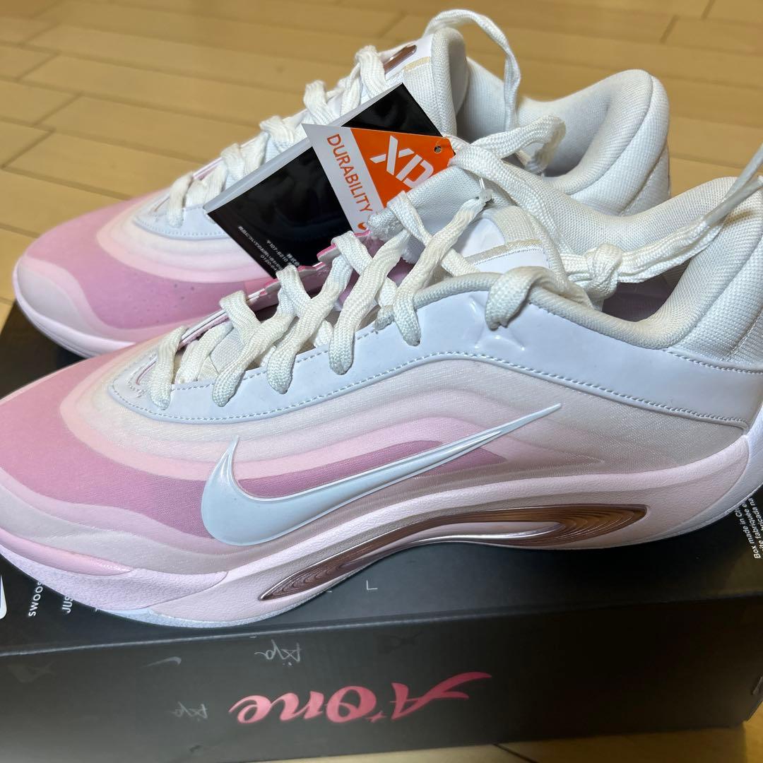 Nike A One バスケットボールシューズ ピンク/ホワイト Nike A'One 'Pink White'