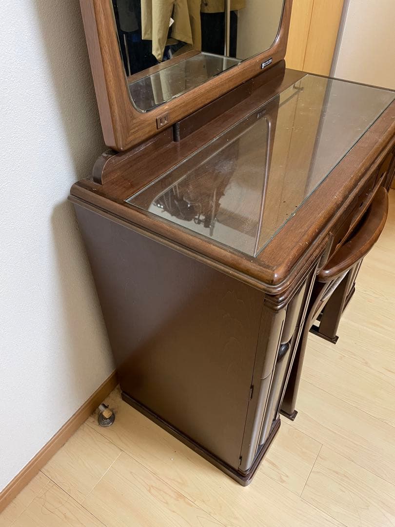 OTSUKA大塚家具 ドレッサー 鏡台 送料込 アンティーク - メルカリ