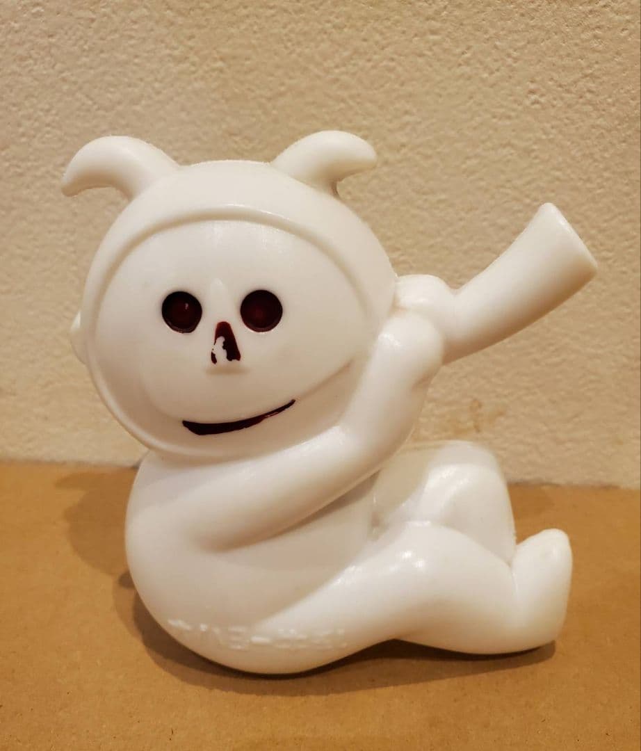 レア　オハヨー牛乳　貯金箱　ポリ　レトロ　昭和 昭和レトロ コーワのケロちゃん？ カエルの陶器製貯金箱 - [Sold Out