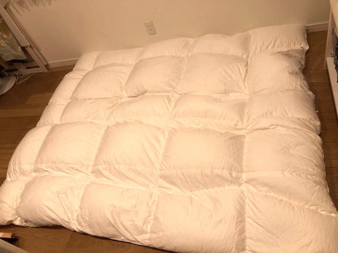 東京西川　高島屋　オシュロハーザ　マザーグースダウン　95% ダブル　1.7k