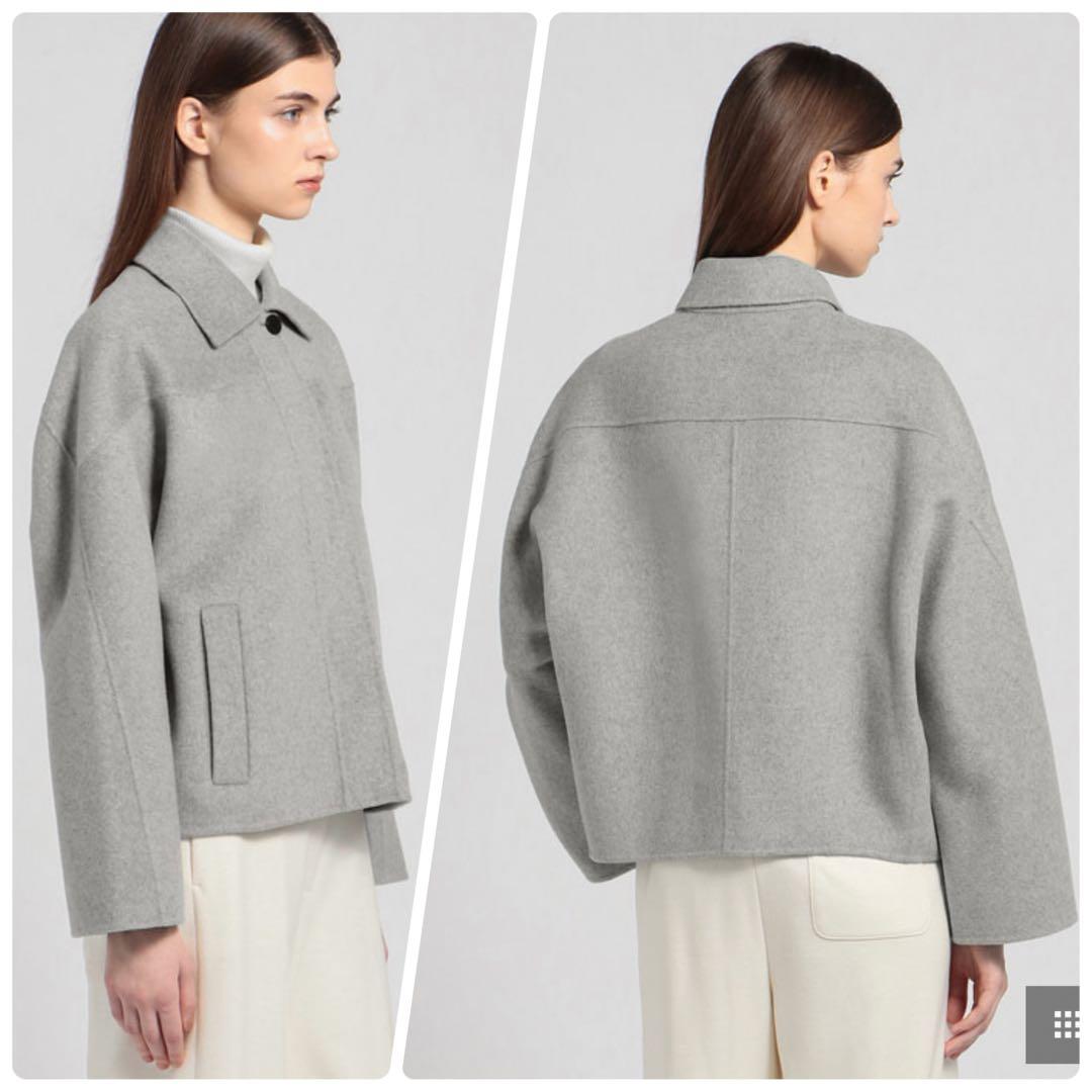 新品☆Theory Luxe ウールコート ダブルフェイスコート カシミヤ混