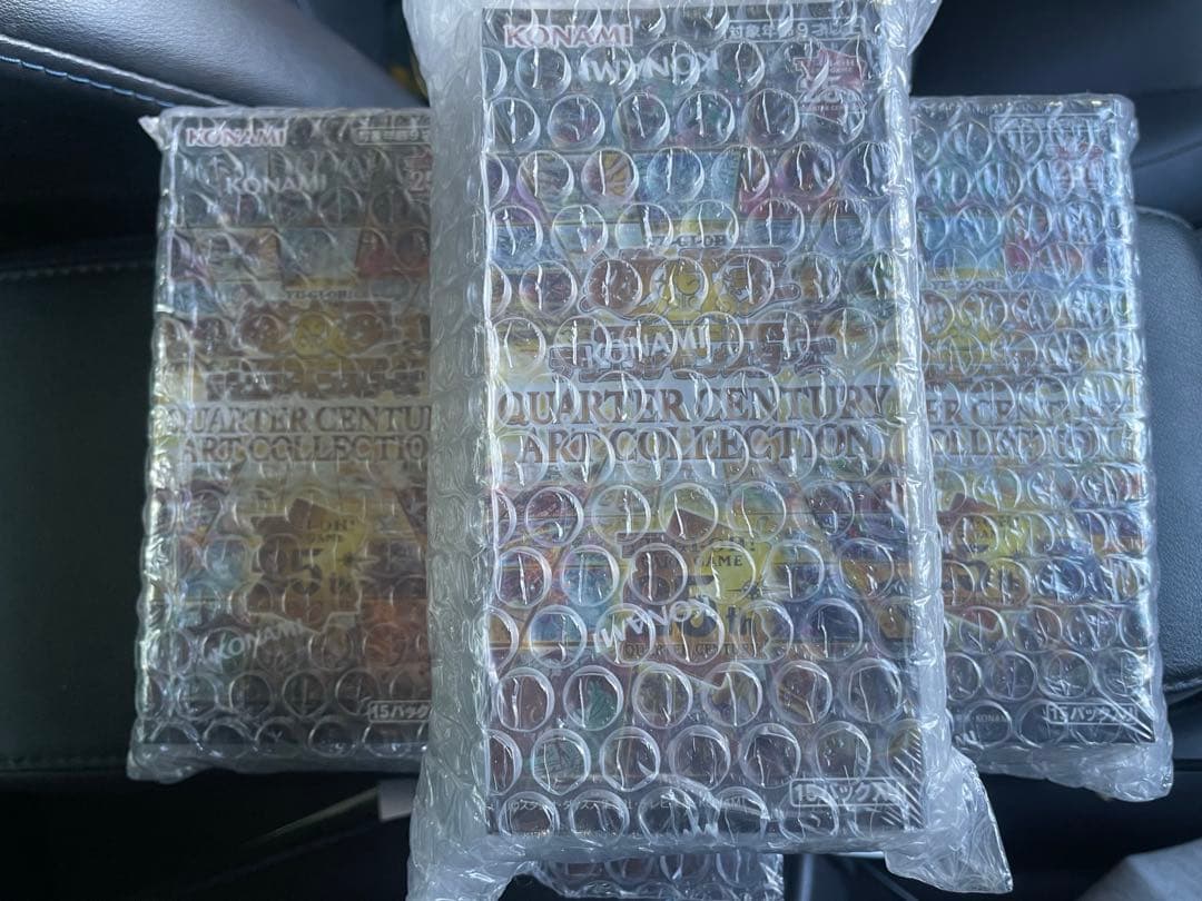 遊戯王　クォーターセンチュリーアートコレクション 4BOX シュリンク付き 遊戯王オフィシャルカードゲーム デュエルモンスターズ 遊戯王 アート