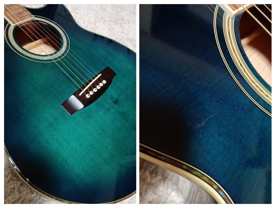 あいみょんご愛用 HISTORY ヒストリー エレアコ ブルーサンバースト