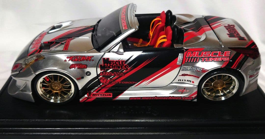マッスルマシーンズ '04 350Z 1:18 日産 Z33 シルバー - メルカリ