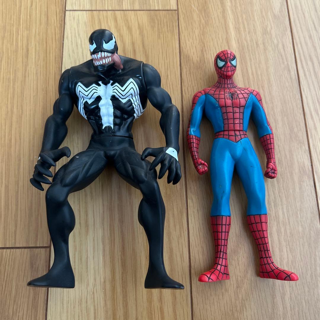 ソフビ USJ限定 スパイダーマン＆ヴェノムセット - メルカリ
