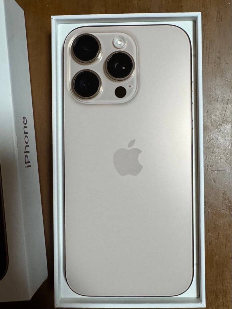 iPhone16 pro 128GB シャッター音なし eSIM可 補償有 - メルカリ