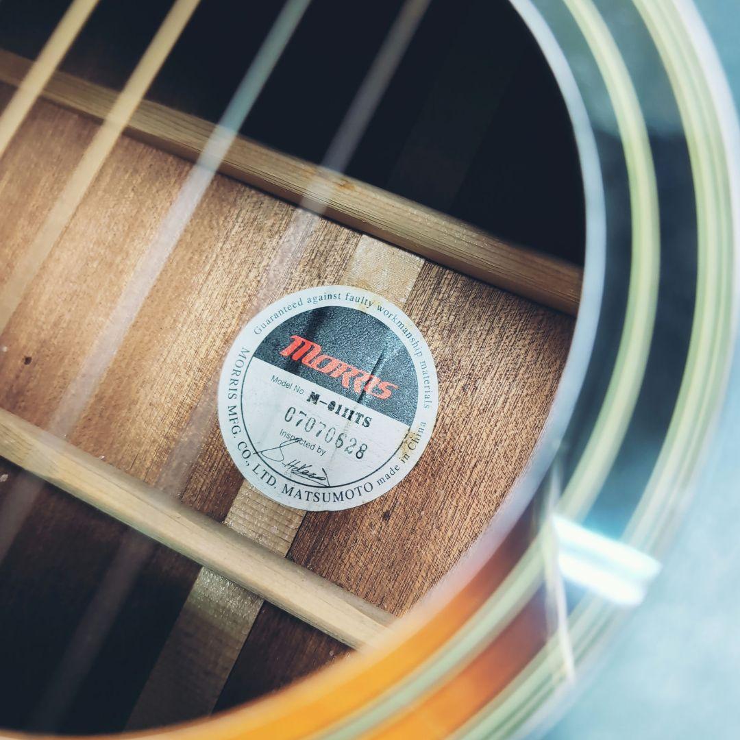 Morris ギター 本体のみ M-01ⅡTS MATSUMOTO - メルカリ