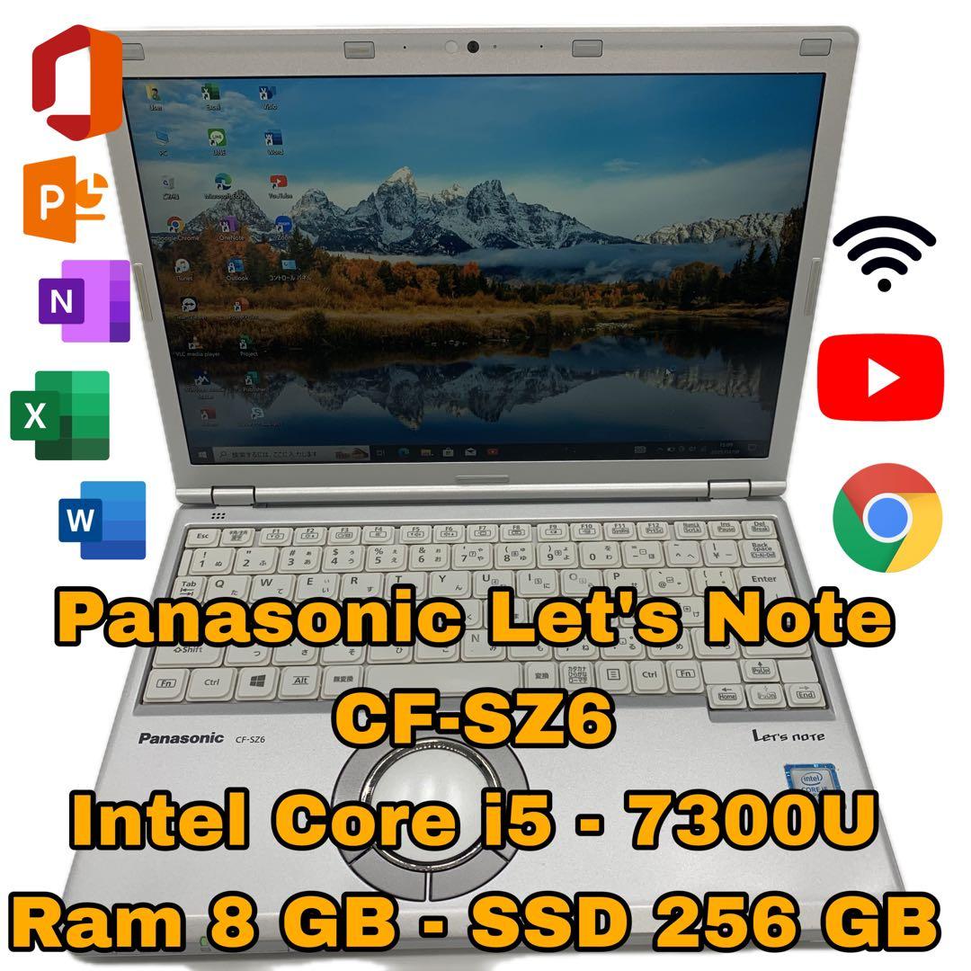 Panasonic Let'S Note CF-SZ6 |Core i5第7世代 Amazon.co.jp: 【整備済み品】【Microsoft Office2019＆Win11搭載】超