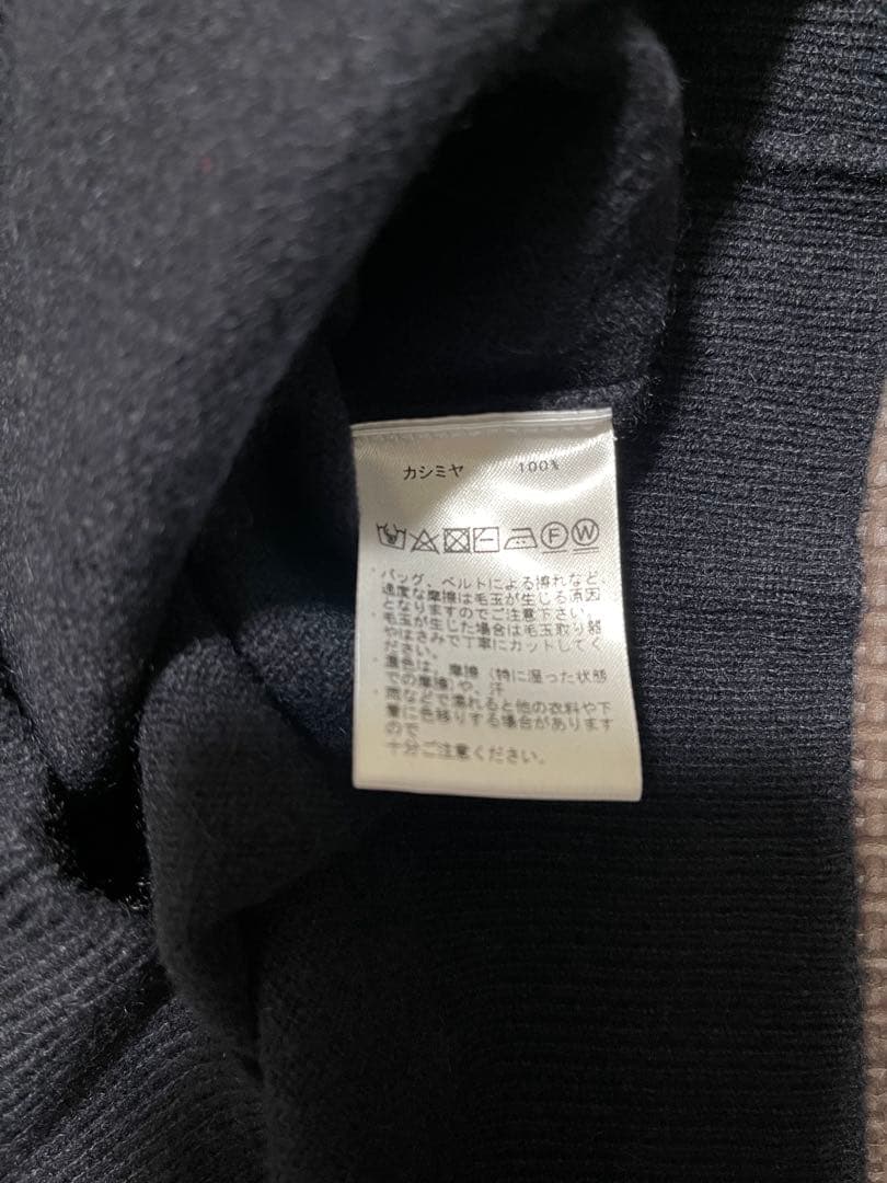 SALE】Franco Spada新品ネイビー カシミア100% タートル L - メルカリ