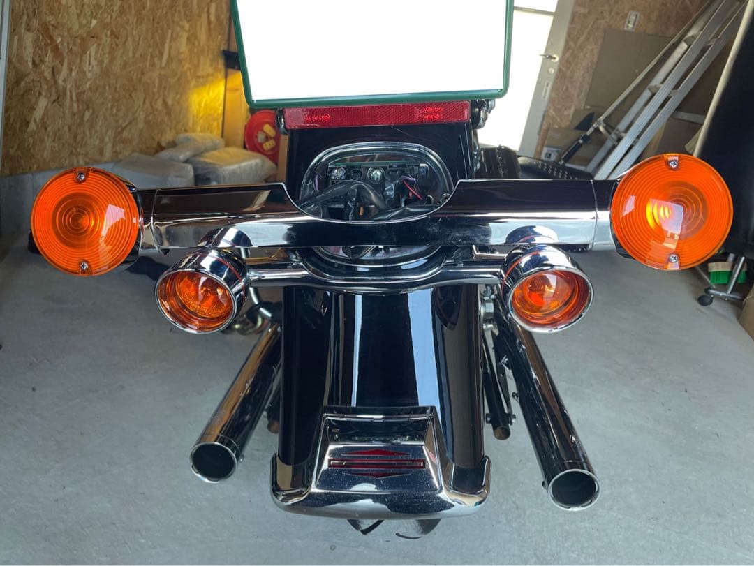 68145-98 ハーレー ダビッドソン 純正 リア ウインカー ステー リヤ