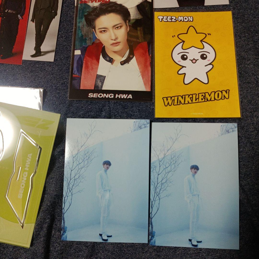 ateez ソンファ アクスタ SEONG HWA ポストカード scawaii - メルカリ