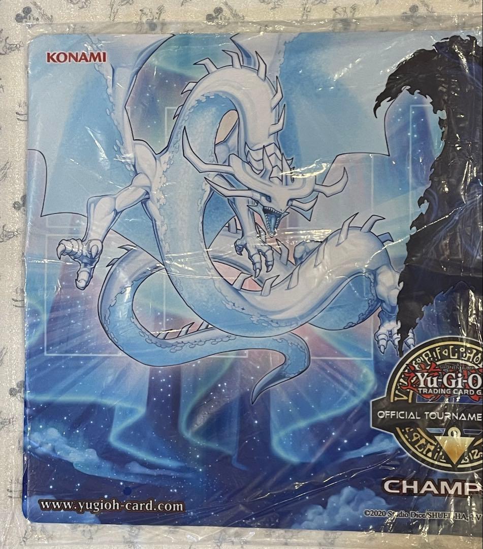 征竜OTS チャンピオン プレイマット 遊戯王 新品未開封 公式品 - メルカリ