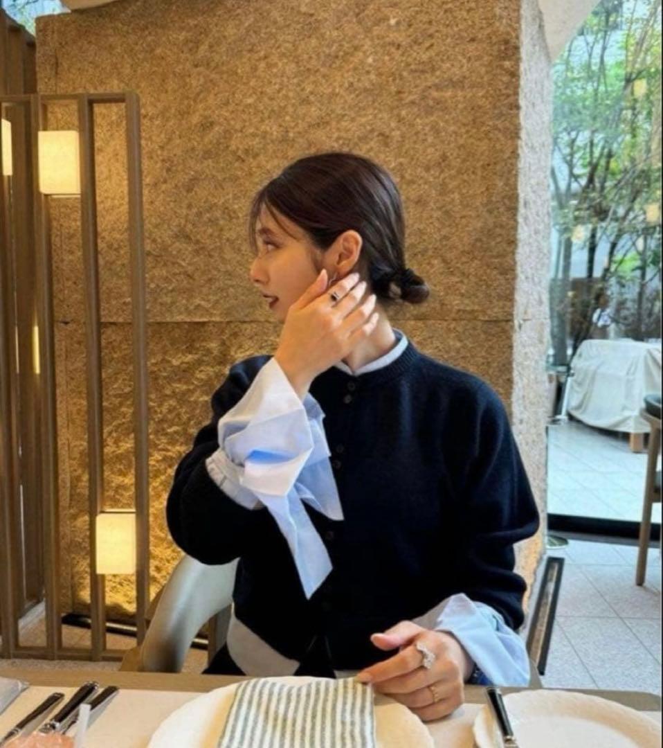 【正規品】Bibiy ANGELIQUE KNIT ネイビー BIBIY. MADE | ANGELIQUE KNIT NAVY｜Bibiy.