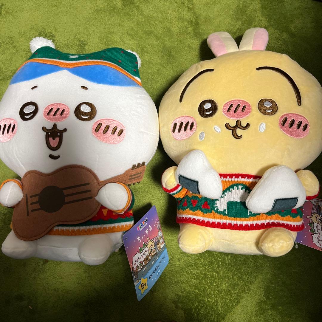 ちいかわ エニマイくじ2024 クリスマス ぬいぐるみ B賞C賞 - メルカリ