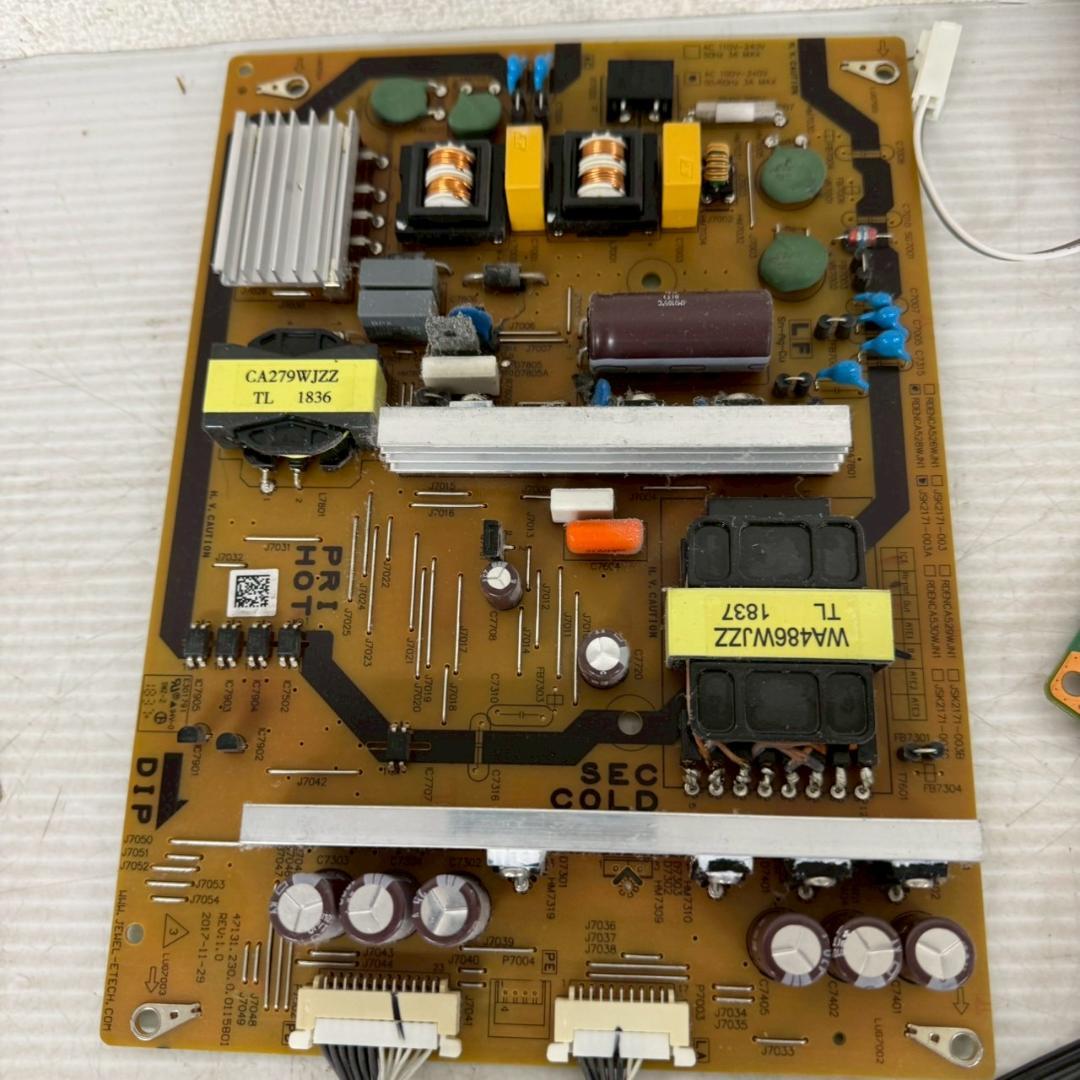 SHARP】 シャープ 液晶カラーテレビ 4T-C50AJ1 基板 A1053 - メルカリ